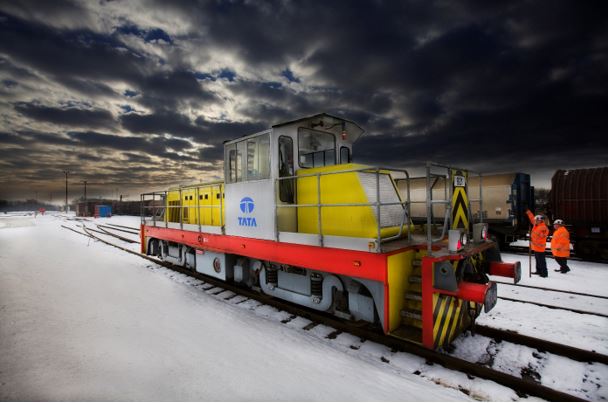 Tata Steel train transport