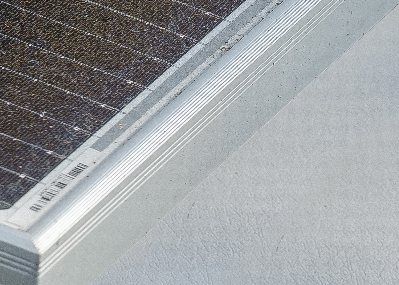 PV Panel on Colorcoat LG Roof