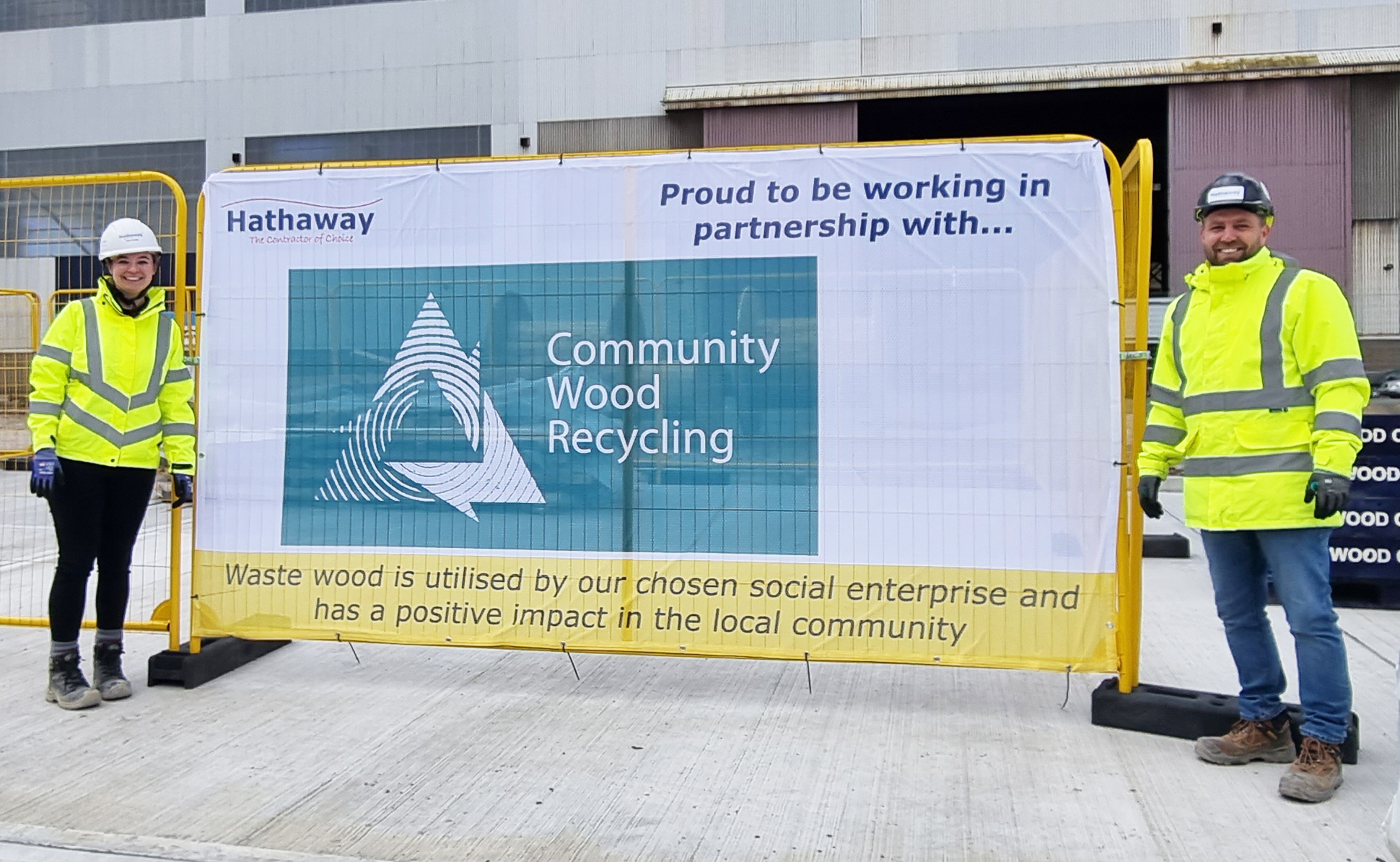 Hathaway community wood recycling