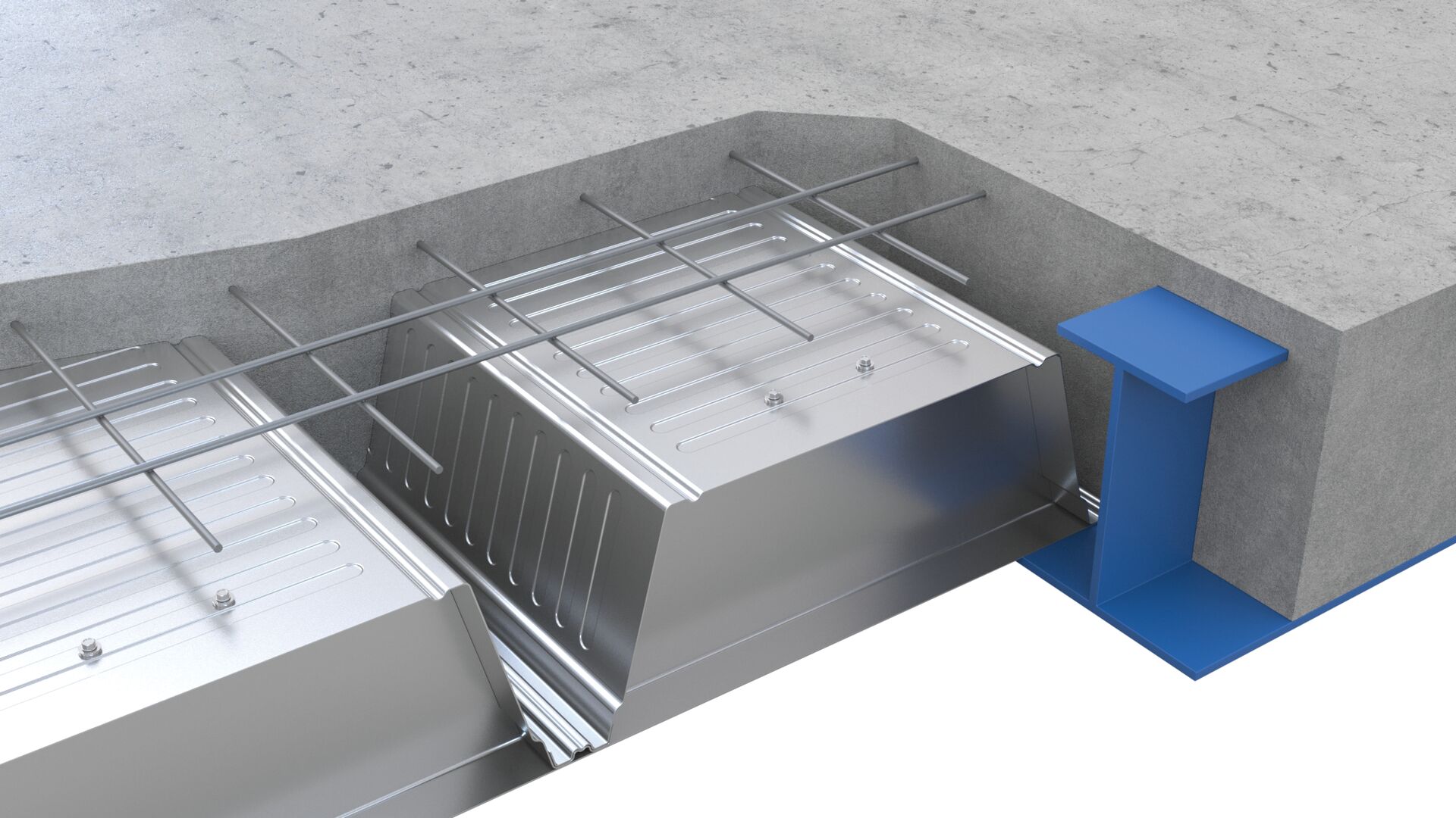 ComFlor 210 composite metal floor decking
