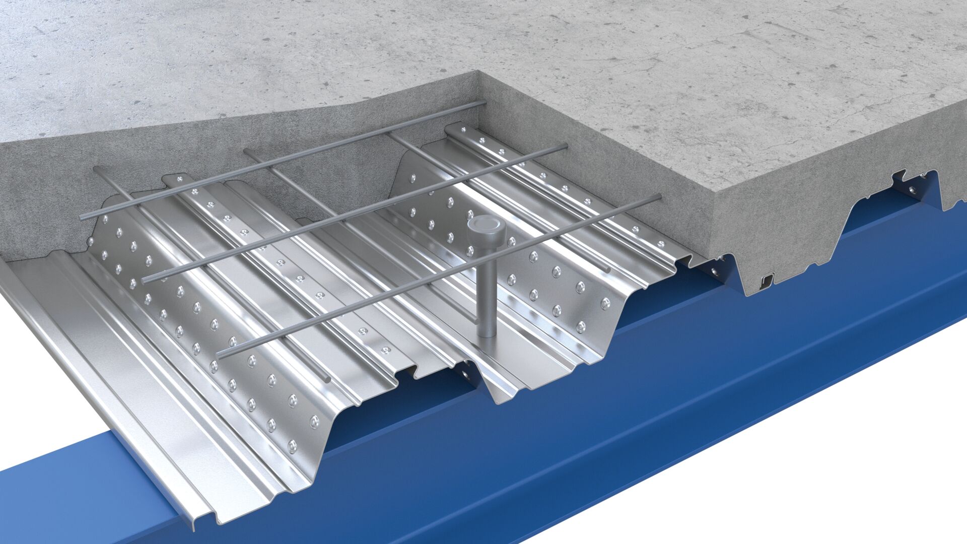 ComFlor 60 composite metal floor decking