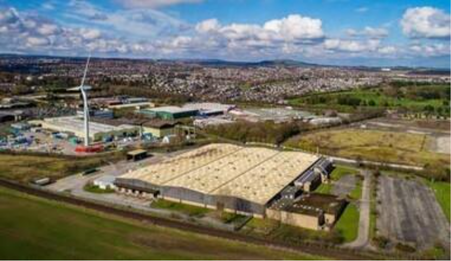 Industrial Roofing Scotland Trisobuild before