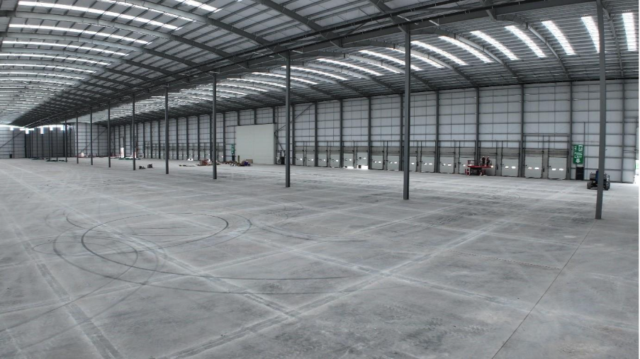 Trisobuild - inside warehouse 