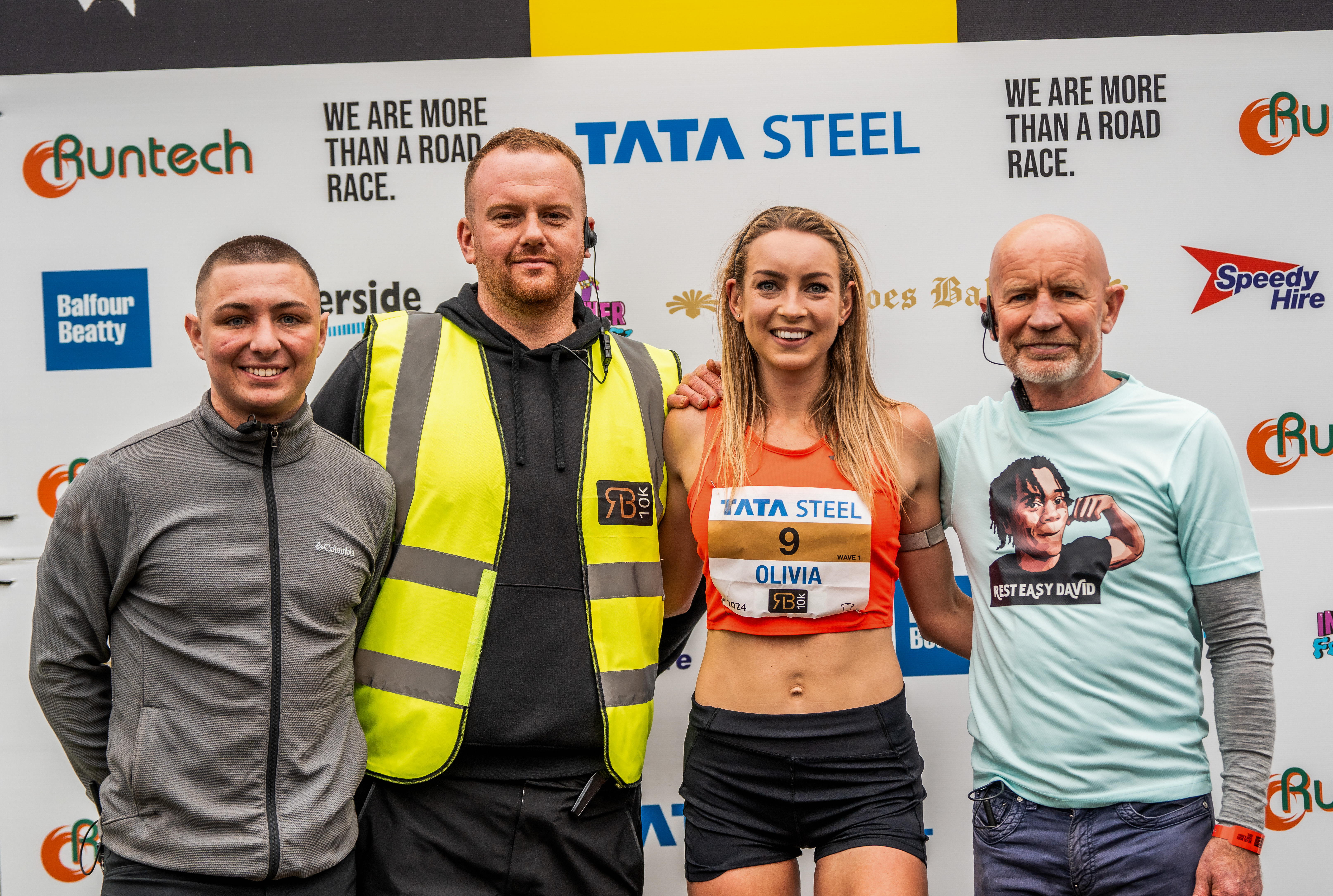 Joe Tobin, Dan Evans (Runtech), Olivia TSIM and Shaun Tobin