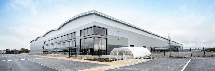 Arc Royal, sustainability focussed warehouse construction project, Birkenhead, Wirral