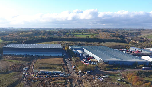 Port One, Great Blakenham Tata Steel Wall Cladding