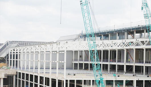 Manchesyer airport tata steel comflor construction MAIN