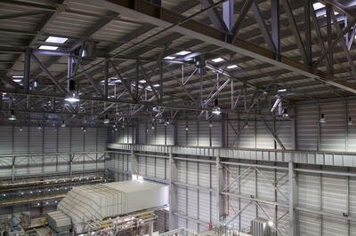 Industriral factory refurbishment Trisobuild project shots