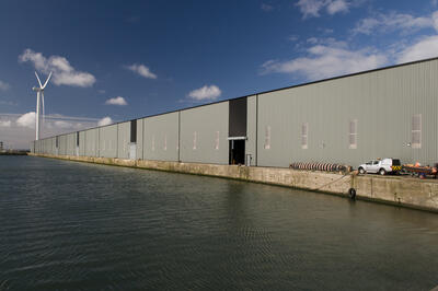 Huskinsson Dock Grain Store Trisobuild Refurbishment project shots