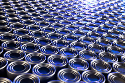 Two-piece food can production