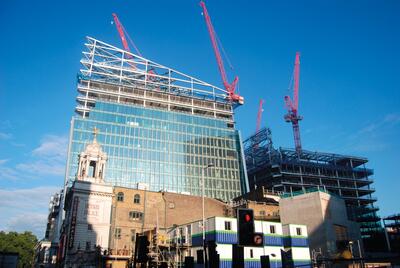 Construction of the Nova Victoria, London