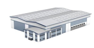 Catnic render, buil - bdivided Building buil