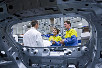 VELSEN - Stage bij TataSteel . FOTO KOEN SUYK