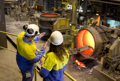 VELSEN - TataSteel , voor recrutment stage. Foto KOEN SUYK