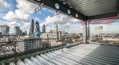 London Comflor and Roofdek swimming pool project shots