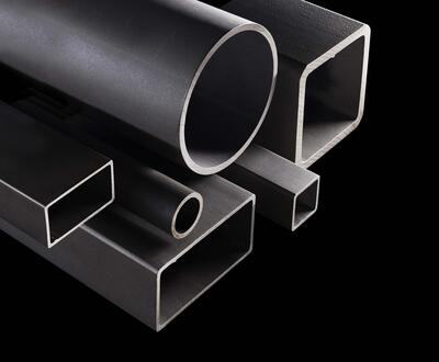 Product style image of steel tubes. Celsius Structural Hollow Sections