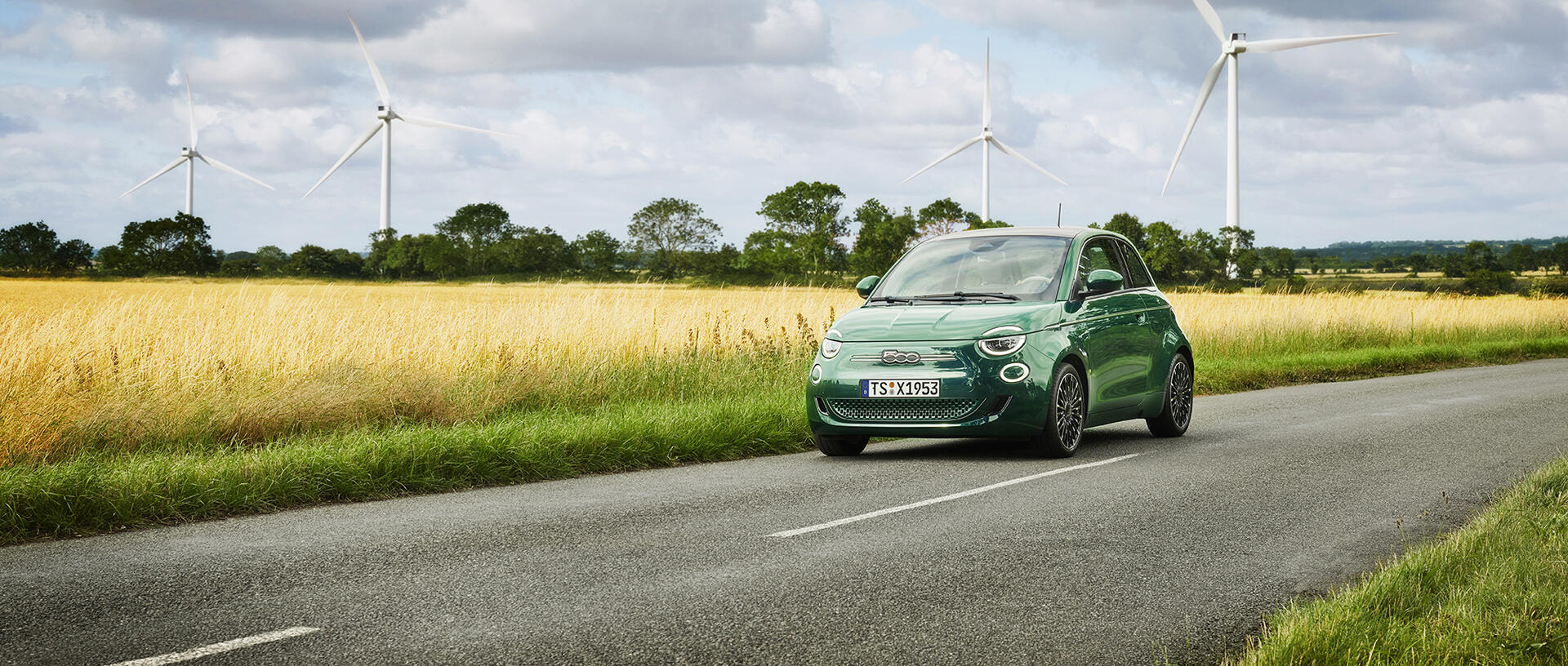 Sustainability Mini on road