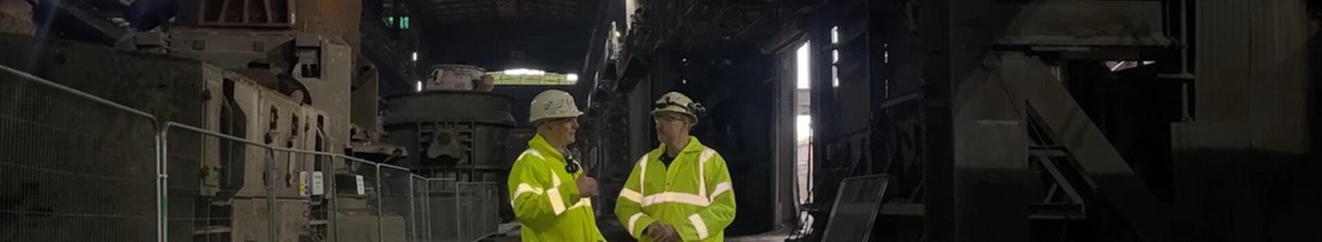 Peter Jones in Secondary Steelmaking Port Talbot