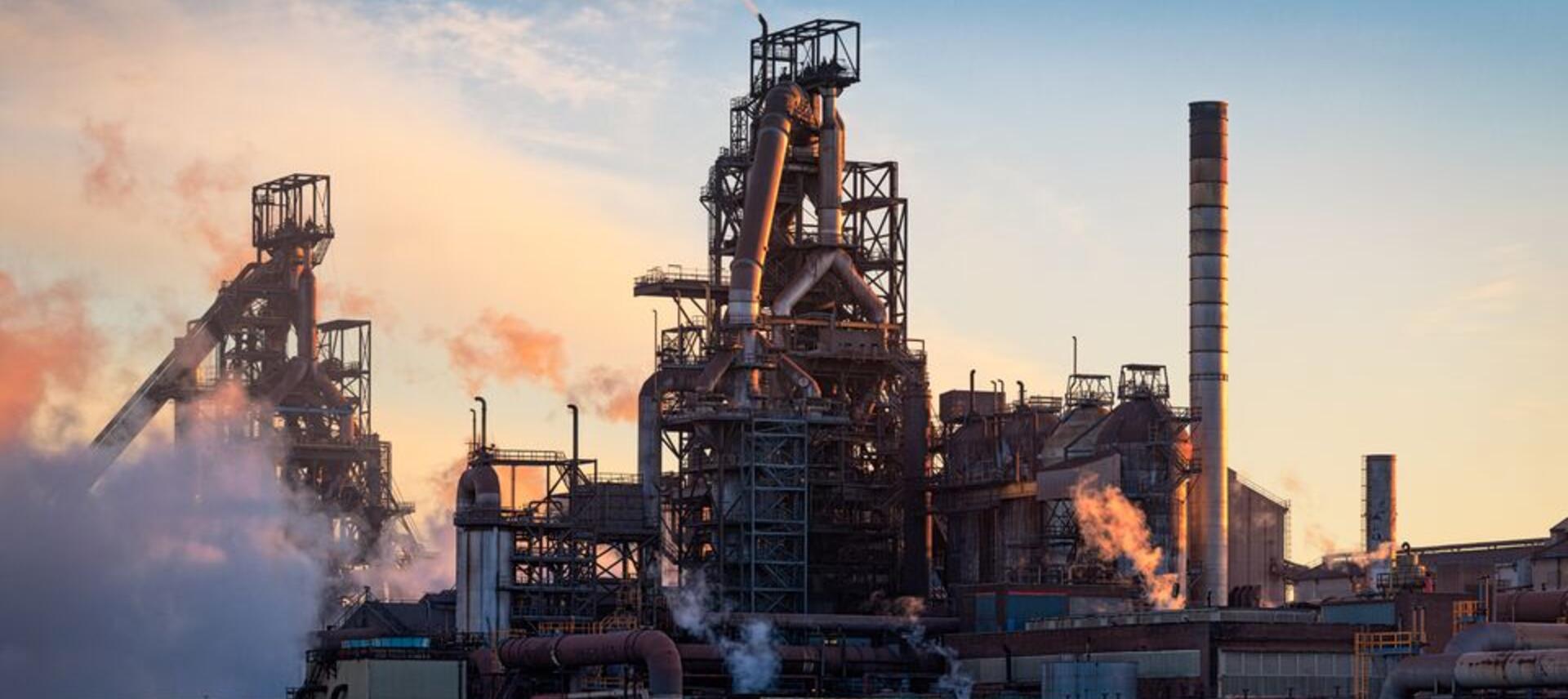 Tata Steel works Port Talbot