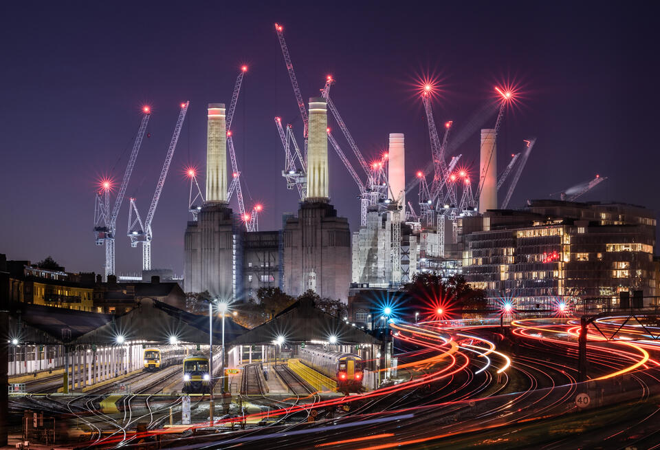 Comflor composite floor deck battersea london