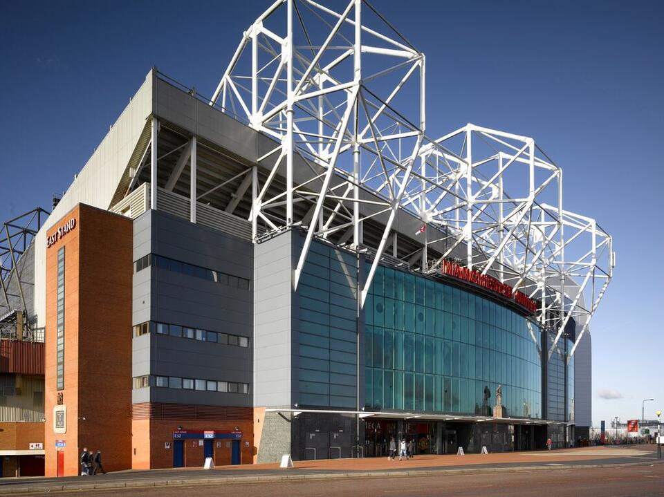 manchester united old trafford building envelope tata steel