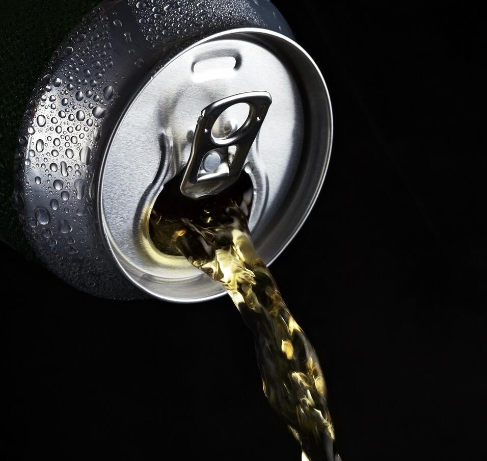 Steel cans protect drinks from light, water and air