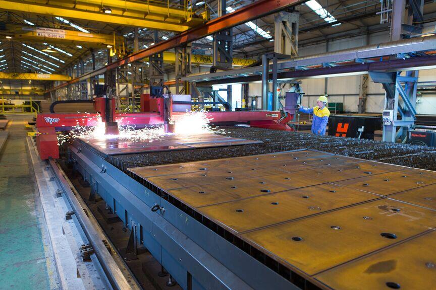 Steelpark plate profiling centre
