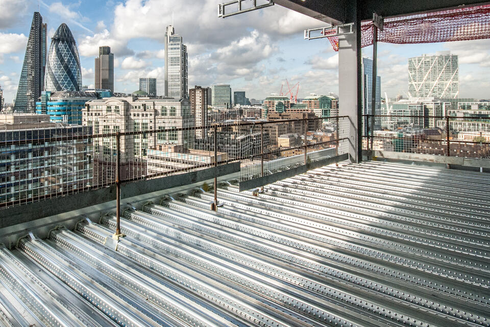 tata steel construction comflor steel flooring