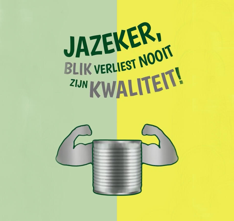 Bonduelle: Jazeker, Blik verliest nooit zijn kwaliteit Bonduelle: Jazeker, Blik verliest nooit zijn kwaliteit