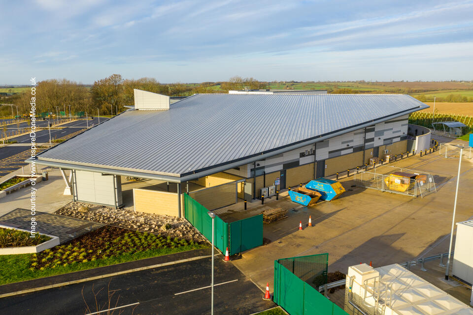 MOTO services Rubgy with RoofDek steel roof decking MOTO services Rubgy with RoofDek steel roof decking