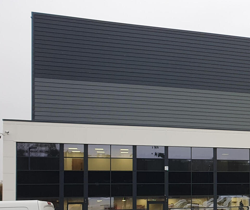 Port One, Great Blakenham Tata Steel Wall Cladding