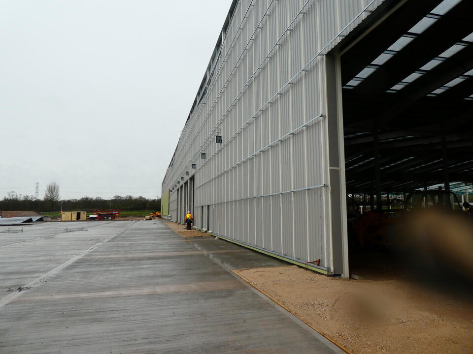 Trisobuild vertical wall installation 