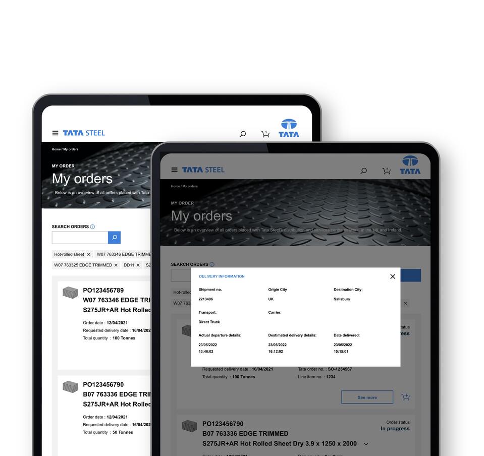 Track your deliveries on Nexus
