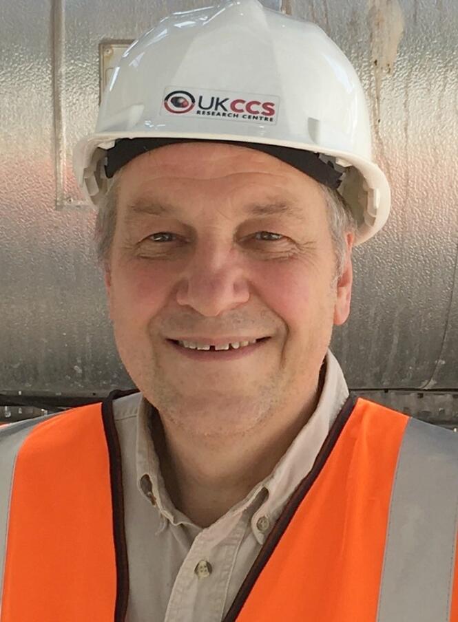 Professor Jon Gibbins, Centre Director of the UK Carbon Capture and Storage (CCS) Research Community Network Plus