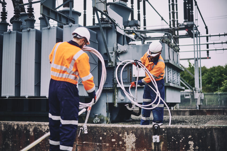 National Grid engineers National Grid engineers