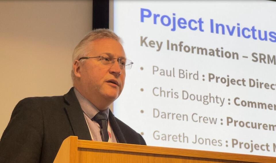 Paul Bird, Project Director, Sir Robert McAlpine Paul Bird, Project Director, Sir Robert McAlpine