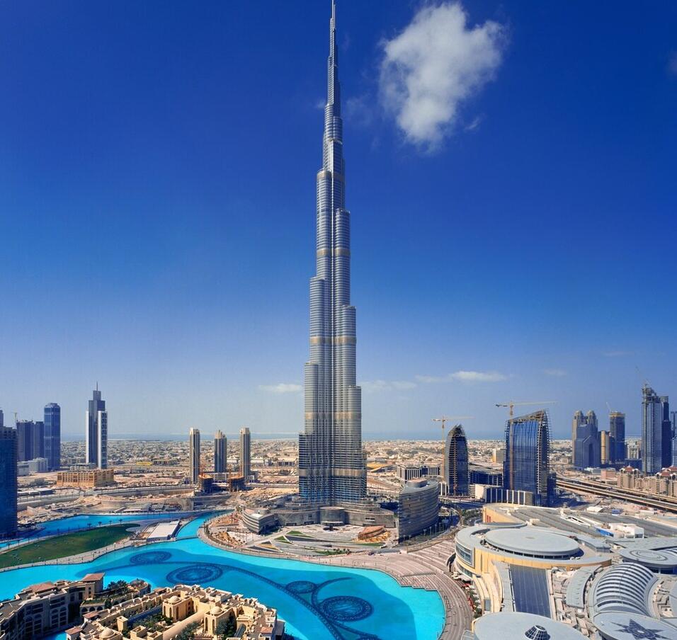 Dubai skyline Dubai skyline