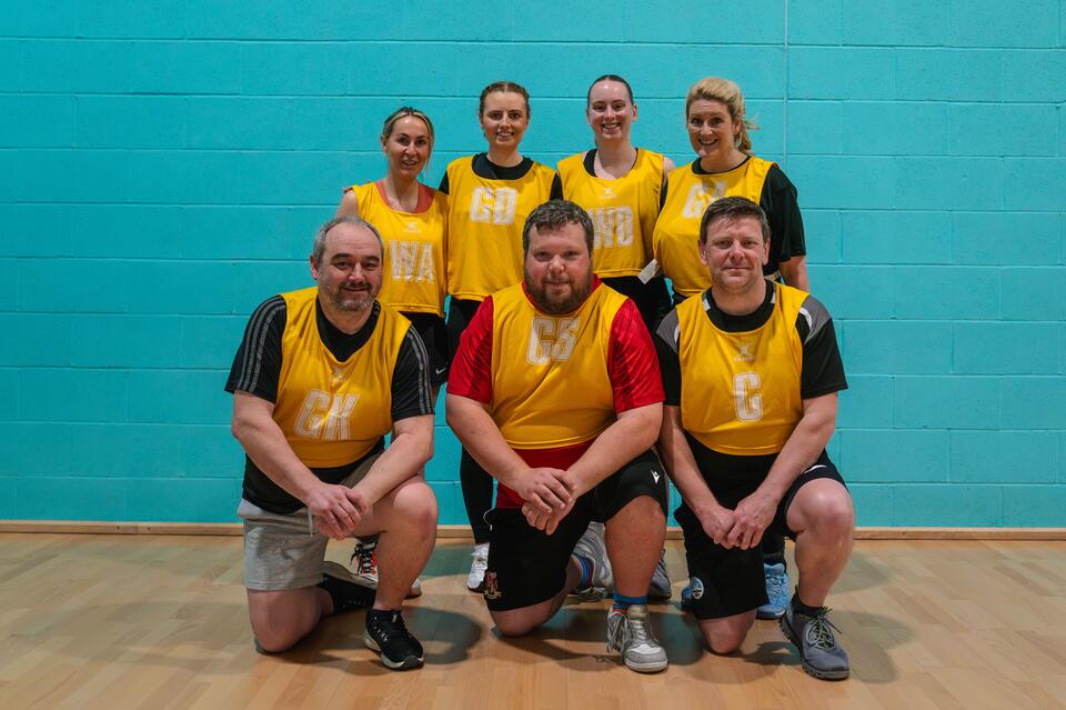 Tata Steel UK netball team