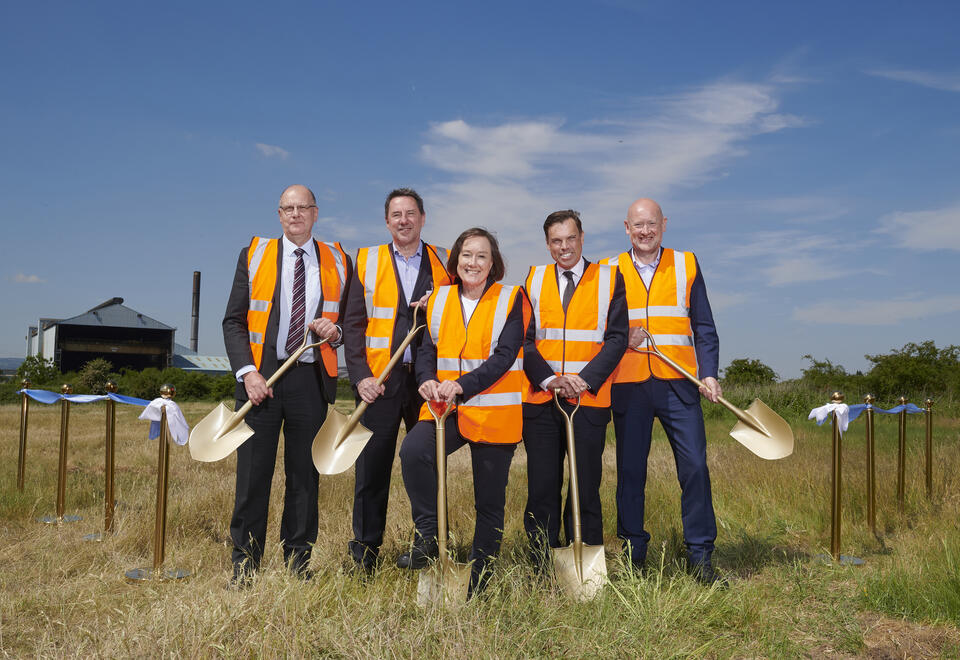 Celebrating the announcement