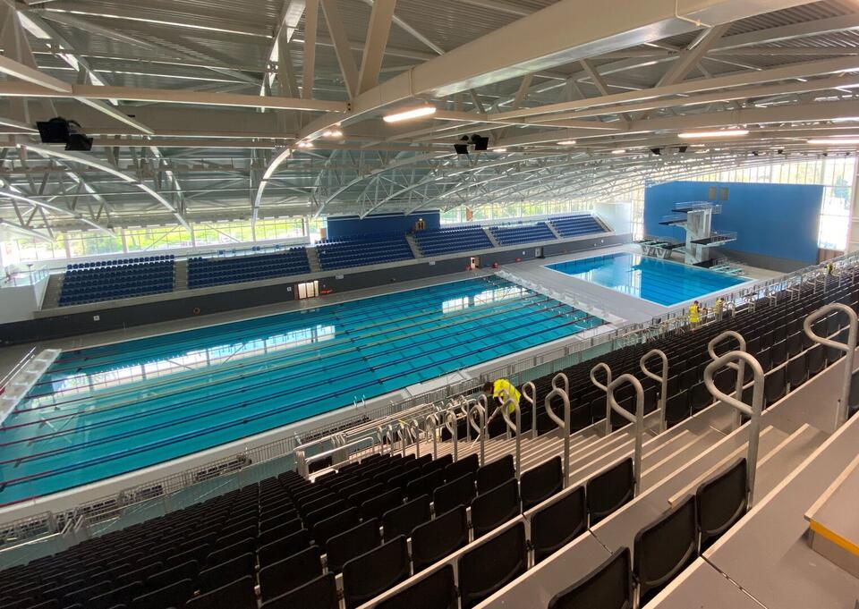 Sandwell Leisure centre. Celsius Structural Hollow Sections