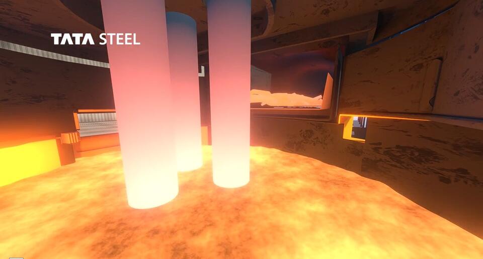 VR Electrodes inside EAF