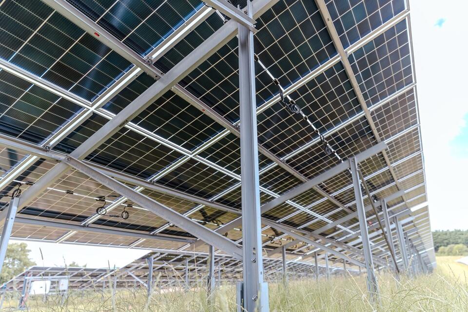 MagiZinc solar ground mount system