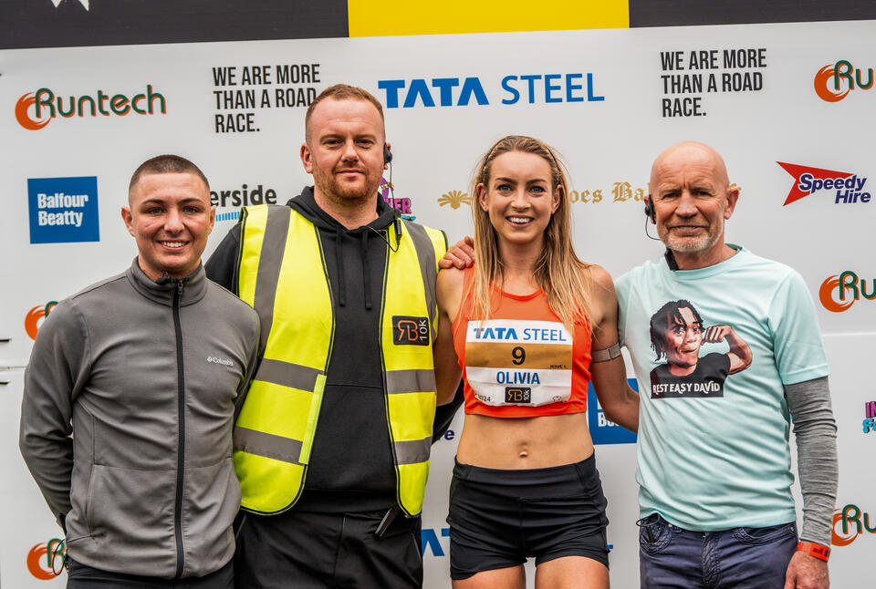 Joe Tobin, Dan Evans (Runtech), Olivia TSIM and Shaun Tobin