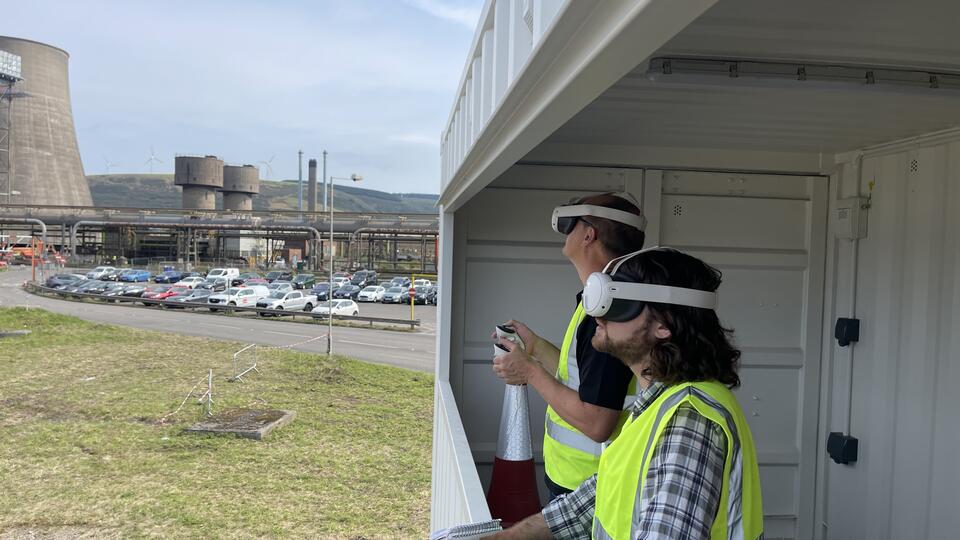 Meurig Lennon-Lloyd and Sam Baker from IChemE