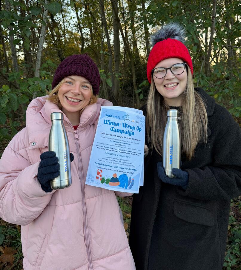 Corby staff lead way with Winter Wrap Up campaign