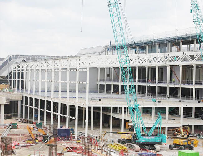 Manchesyer airport tata steel comflor construction MAIN