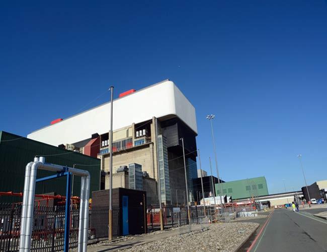 edf heysham Blue sky