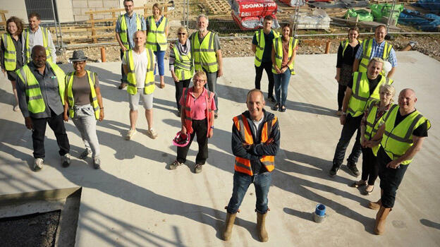 grand designs steel cladding roof and wall